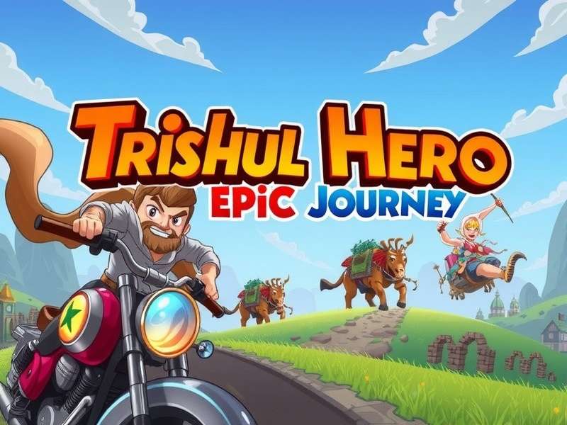 Trishul Hero Epic Journey Game Banner